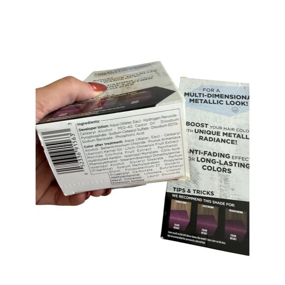 GOT2B Lot of 2 Amethyst Purple Chrome Permanent Hair Box Color NEW NIB - Picture 2 of 6